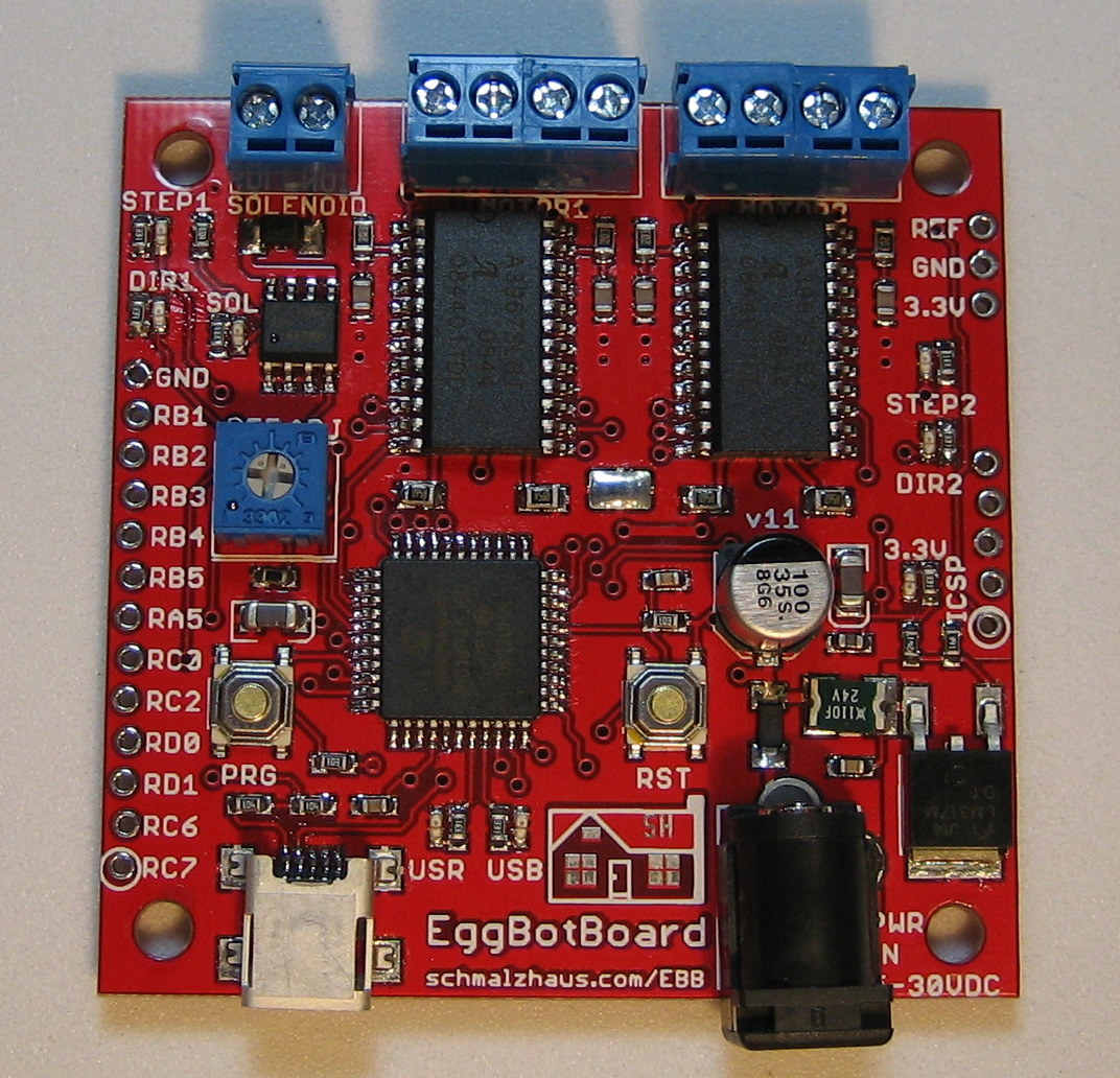 Picture of Egg Bot Board version 1.1